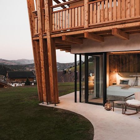 Luxury Spa Chalet Lum D'Or Wolkenstein in Gröden Exterior foto